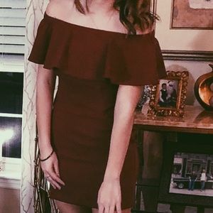 red homecoming / semi-formal dress